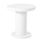 Table basse nuage avec petite table d'appoint ronde