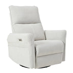 Fauteuil inclinable électrique pivotant 270° avec ports USB