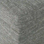 Pouf de rangement de luxe carré de 32 pouces