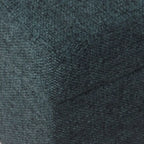 Pouf de rangement de luxe carré de 32 pouces