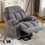 Fauteuils releveurs inclinables, Chaleur et massage, Port USB, Télécommande