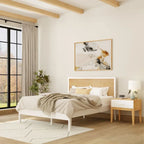 Plank and Beam Duo Queen-Size Bed