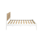 Lit double queen-size Plank and Beam Duo
