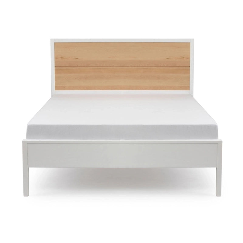 Lit double queen-size Plank and Beam Duo
