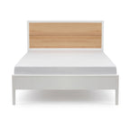 Lit double queen-size Plank and Beam Duo