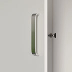 Armoire à 5 étagères avec 2 portes et une tringle de suspension - 80L x 40P x 180H cm