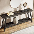 Console de table d'entrée de ferme de 180 cm