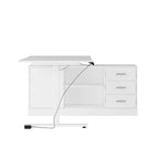 Bureau debout grande taille avec élévateur électrique - Plateau de 160x80cm en PC