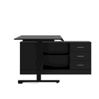 Bureau debout grande taille avec élévateur électrique - Plateau de 160x80cm en PC
