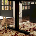 Bureau debout grande taille avec élévateur électrique - Plateau de 160x80cm en PC