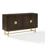 Buffet Marron Foncé/Doré