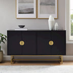Buffet Marron Foncé/Doré