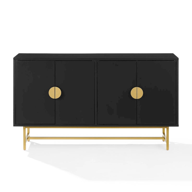 Buffet Marron Foncé/Doré
