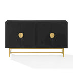Buffet Marron Foncé/Doré
