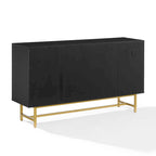 Buffet Marron Foncé/Doré