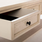 Table basse rectangulaire traditionnelle Sepia - 54 x 23,6 x 19,3 - 54Lx24Px19H