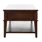 Table basse rectangulaire traditionnelle Sepia - 54 x 23,6 x 19,3 - 54Lx24Px19H