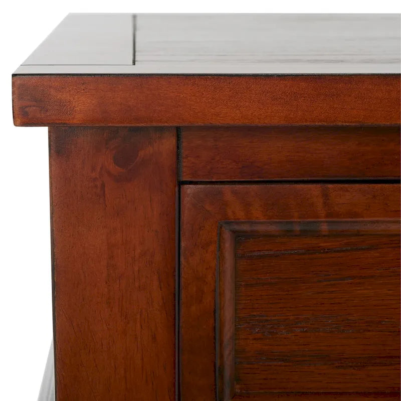 Table basse rectangulaire traditionnelle Sepia - 54 x 23,6 x 19,3 - 54Lx24Px19H