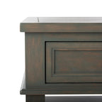 Table basse rectangulaire traditionnelle Sepia - 54 x 23,6 x 19,3 - 54Lx24Px19H