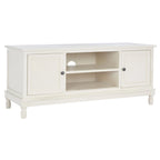 Meuble TV 2 portes 1 étagère - 47 L x 16 P x 20 H - 47Lx16Px20H