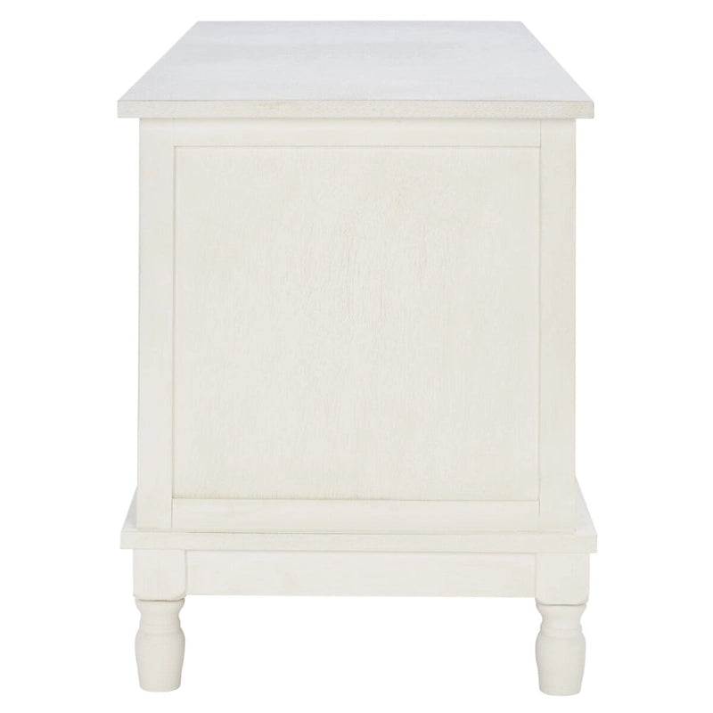 Meuble TV 2 portes 1 étagère - 47 L x 16 P x 20 H - 47Lx16Px20H
