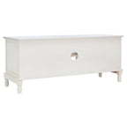 Meuble TV 2 portes 1 étagère - 47 L x 16 P x 20 H - 47Lx16Px20H
