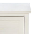 Meuble TV 2 portes 1 étagère - 47 L x 16 P x 20 H - 47Lx16Px20H