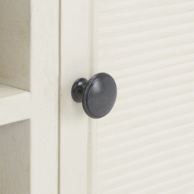 Meuble TV 2 portes 1 étagère - 47 L x 16 P x 20 H - 47Lx16Px20H