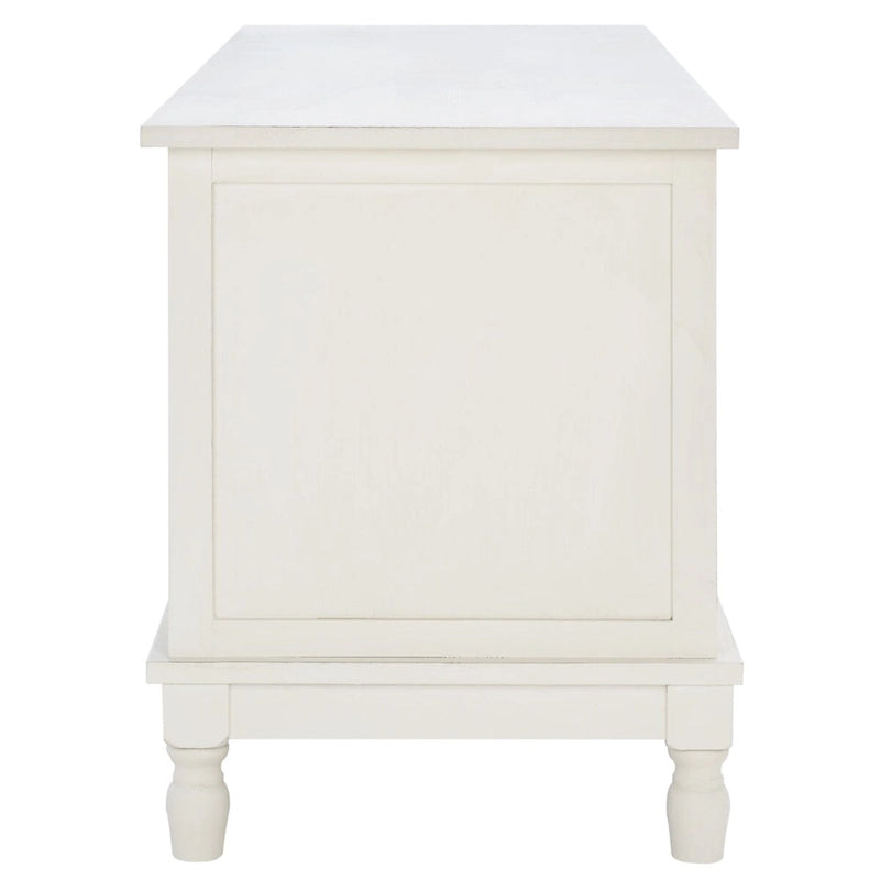 Meuble TV 2 portes 1 étagère - 47 L x 16 P x 20 H - 47Lx16Px20H