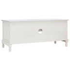 Meuble TV 2 portes 1 étagère - 47 L x 16 P x 20 H - 47Lx16Px20H