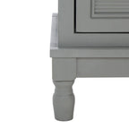 Meuble TV 2 portes 1 étagère - 47 L x 16 P x 20 H - 47Lx16Px20H