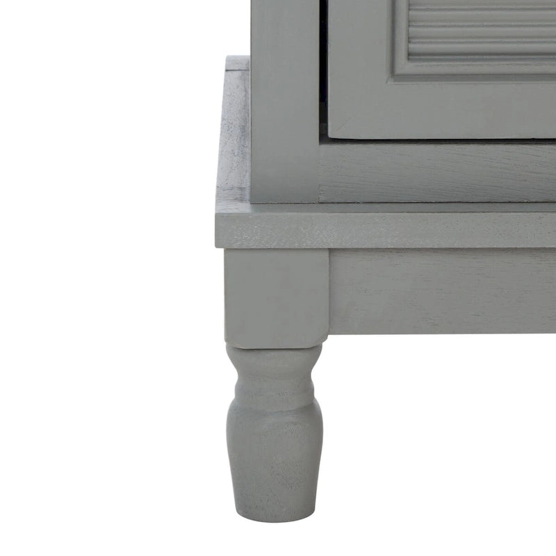 Meuble TV 2 portes 1 étagère - 47 L x 16 P x 20 H - 47Lx16Px20H