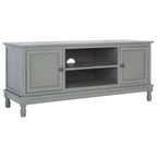 Meuble TV 2 portes 1 étagère - 47 L x 16 P x 20 H - 47Lx16Px20H