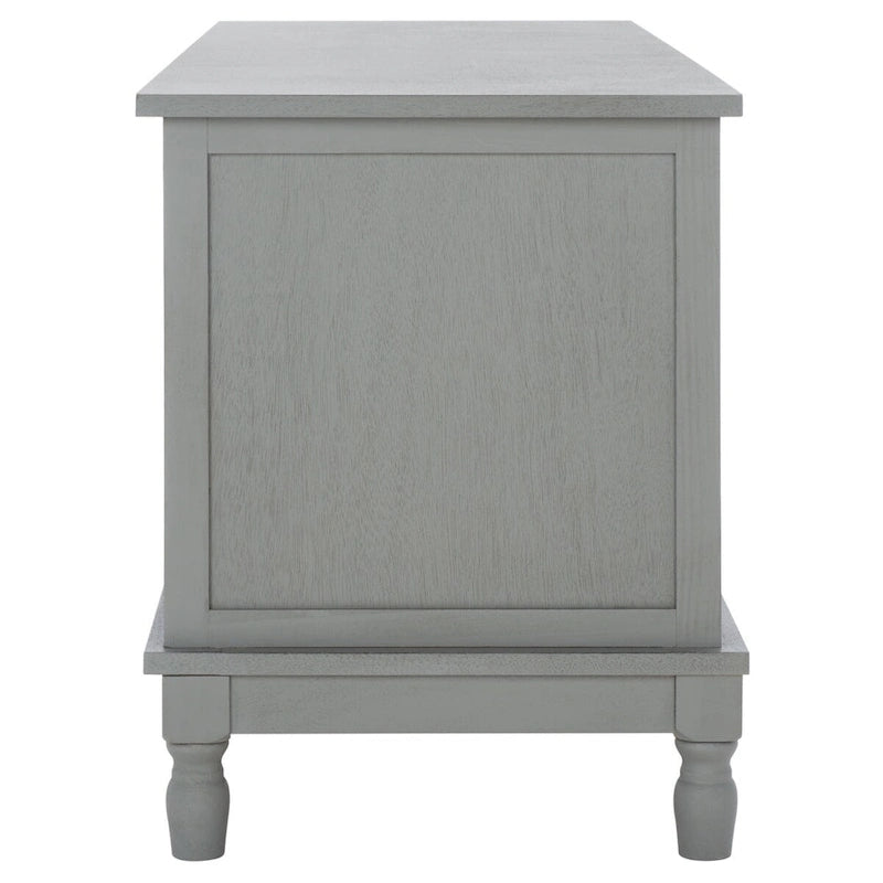 Meuble TV 2 portes 1 étagère - 47 L x 16 P x 20 H - 47Lx16Px20H