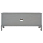 Meuble TV 2 portes 1 étagère - 47 L x 16 P x 20 H - 47Lx16Px20H