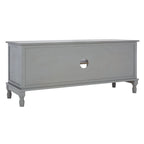 Meuble TV 2 portes 1 étagère - 47 L x 16 P x 20 H - 47Lx16Px20H