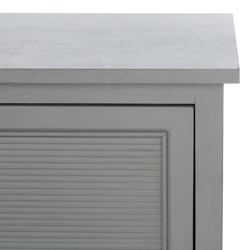 Meuble TV 2 portes 1 étagère - 47 L x 16 P x 20 H - 47Lx16Px20H