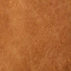 Canapé 93 en cuir véritable pleine fleur italien, couleur Cognac Tan