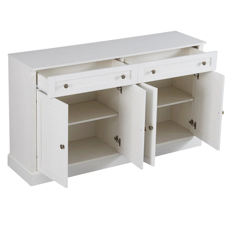 Buffet de cuisine avec 2 tiroirs et 4 portes