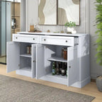 Buffet de cuisine avec 2 tiroirs et 4 portes