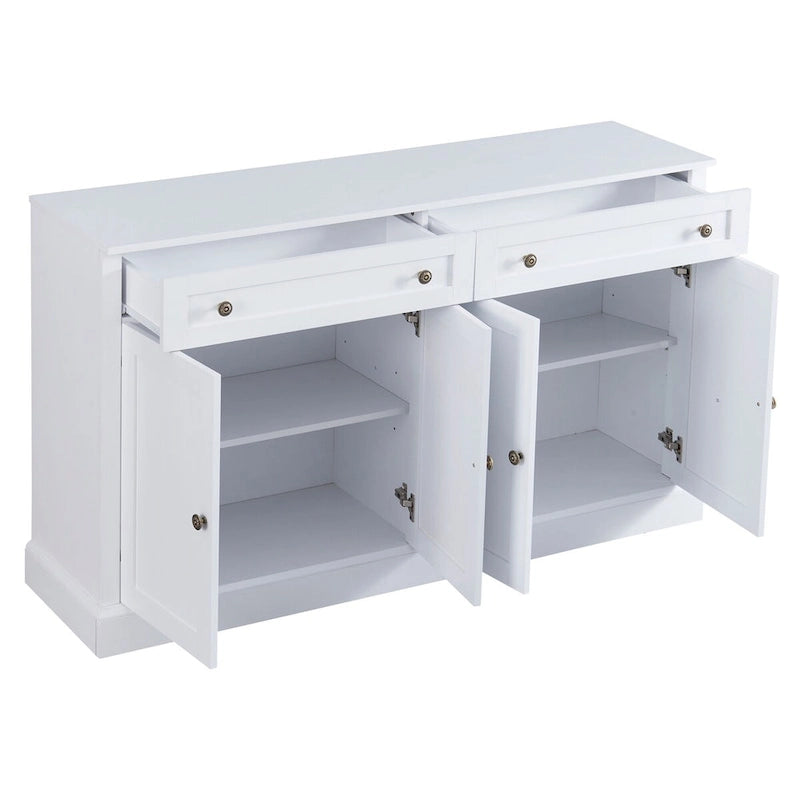 Buffet de cuisine avec 2 tiroirs et 4 portes